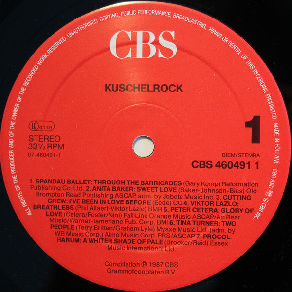 Various : Kuschelrock (3xLP, Comp)