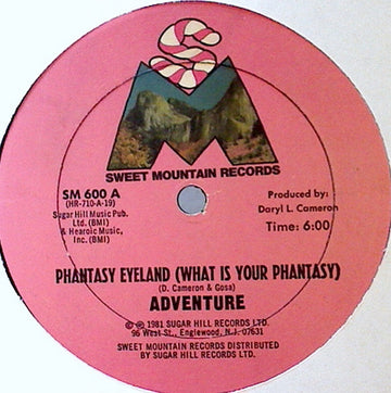 Adventure : Phantasy Eyeland (What Is Your Phantasy) (12", Single)