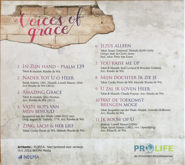 Filiae : Voices Of Grace (CD, Album, Promo)
