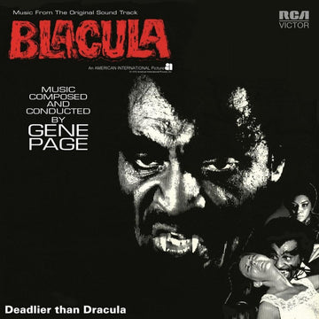 Gene Page : Blacula (Music From The Original Soundtrack) (LP, Album, RSD, Ltd, Num, RE, Blo)