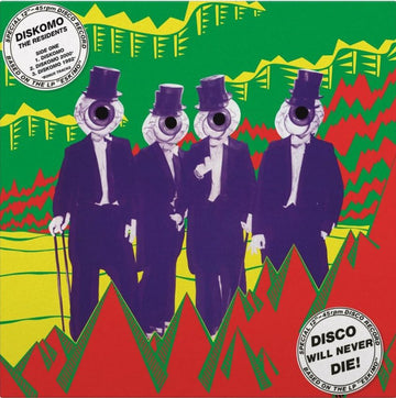 The Residents : Diskomo / Goosebump (12", EP, RSD, Ltd, Num, RE, Red)