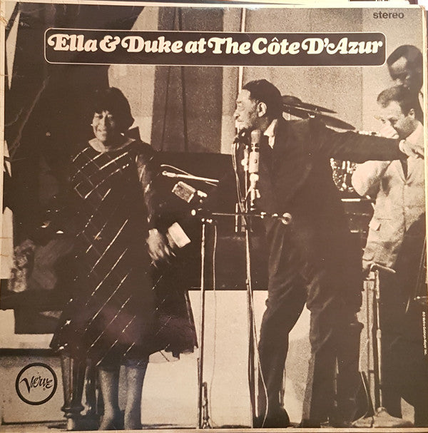 Ella Fitzgerald / Duke Ellington : Ella & Duke At The Côte D'Azur (LP, Album, Sin)