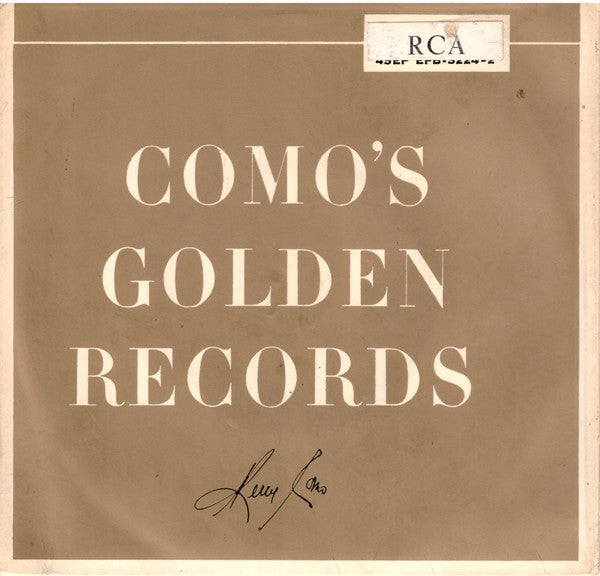 Perry Como : Como's Golden Records (7", EP, Comp)