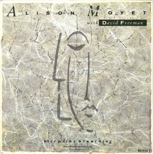 Alison Moyet With David Freeman : Sleep Like Breathing (7", Single)