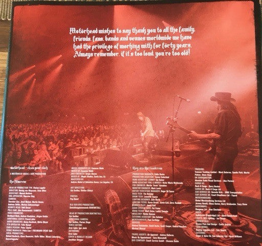 Motörhead : Clean Your Clock (2xLP, Album, RSD, Ltd, Pic)