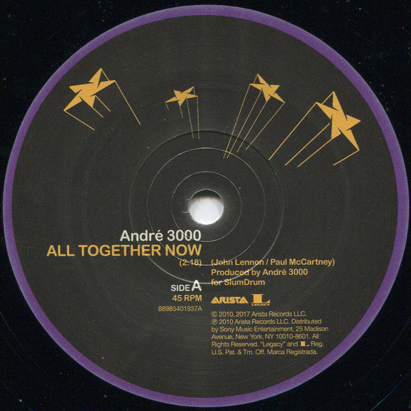 Andre 3000 : All Together Now (7", RSD, Single)