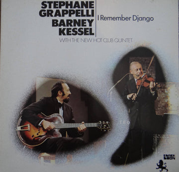 Stéphane Grappelli, Barney Kessel With  The New Hot Club Quintet : I Remember Django (LP)