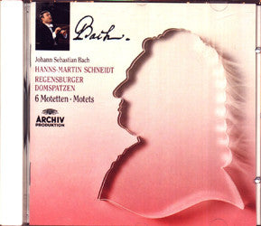 Johann Sebastian Bach - Hanns-Martin Schneidt, Regensburger Domspatzen : 6 Motetten • Motets (CD, Comp)