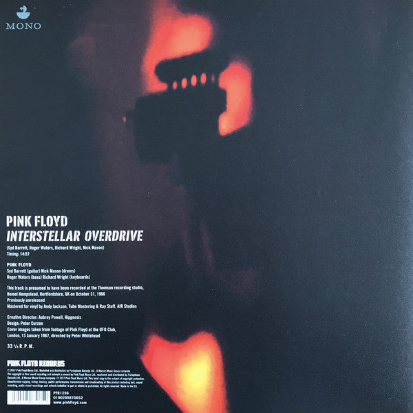 Pink Floyd : Interstellar Overdrive (12", S/Sided, RSD, Single, Mono, Ltd)