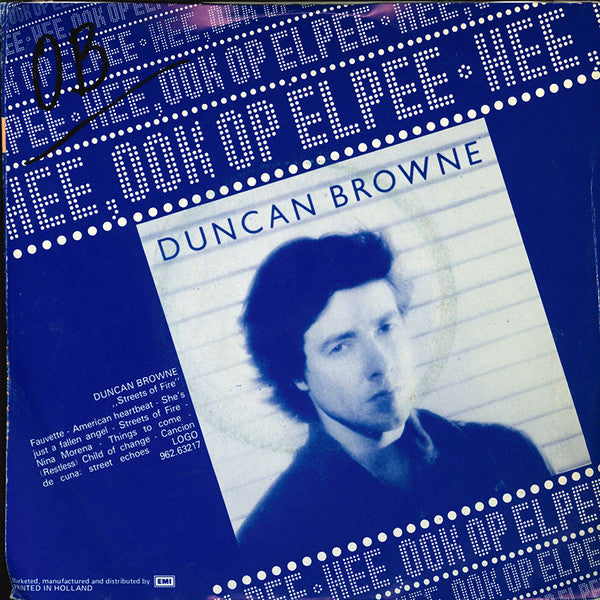 Duncan Browne : Fauvette (7", Single)
