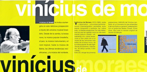 Vinicius De Moraes : Vinicius De Moraes (CD, Album, RE)