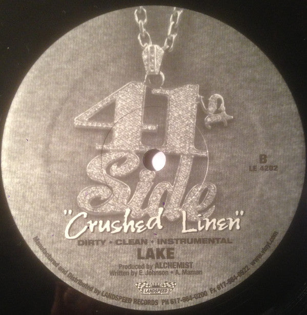 Nas, Lake / Lake : Let 'Em Hang / Crushed Linen (12", Maxi)