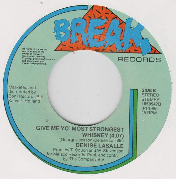 Denise LaSalle : My Tu-Tu (7", Single)