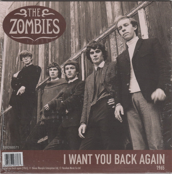The Zombies : I Want You Back Again (7", RSD, Single, Ltd)