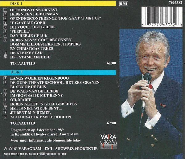 Toon Hermans : One Man Show (t.g.v. 25 Jaar Toon In Carré) (2xCD, Album)