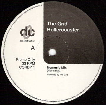 The Grid : Rollercoaster (12", Promo)