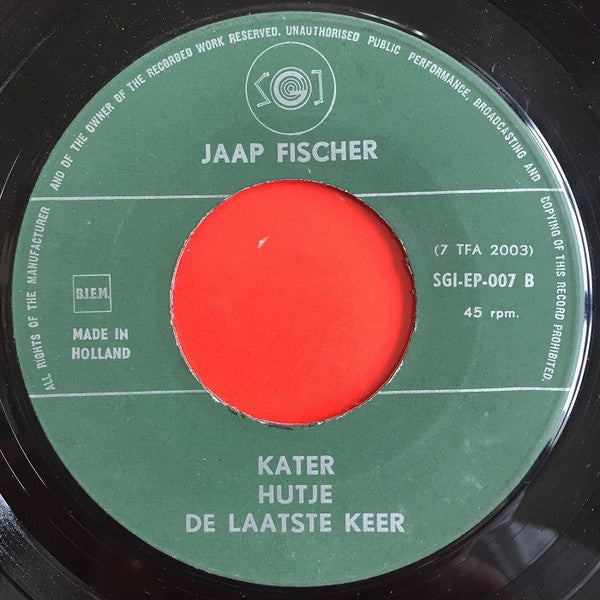 Jaap Fischer : Monniken (7", EP)