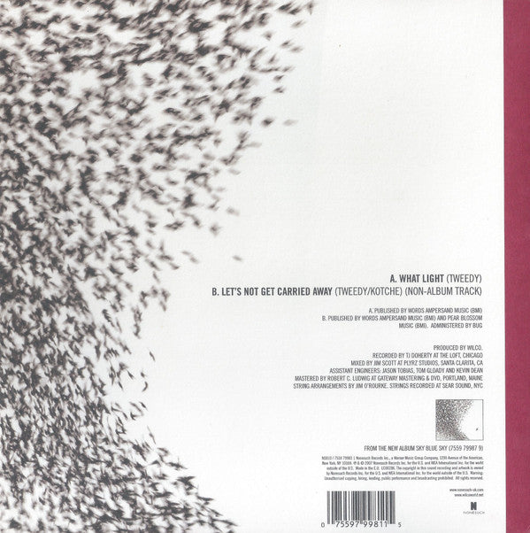 Wilco : What Light (7", Single, Ltd)