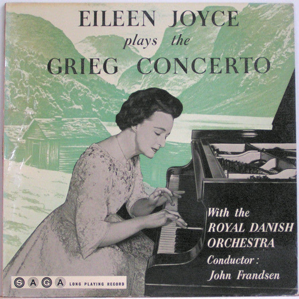 Eileen Joyce - Edvard Grieg - Det Kongelige Kapel, John Frandsen : Eileen Joyce Plays The Grieg Concerto (LP, Album, Mono)