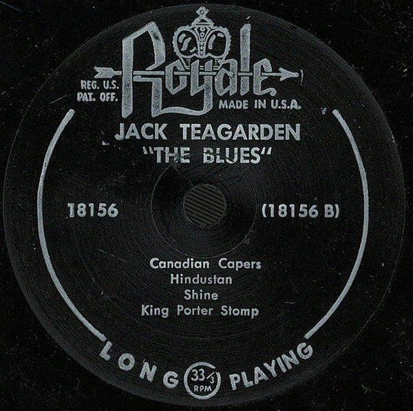 Jack Teagarden And His Orchestra : The Blues (10")