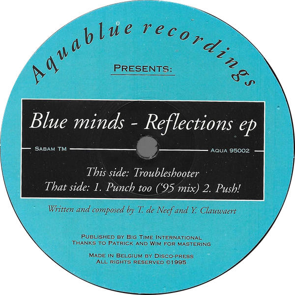 Blue Minds : Reflections E.P. (12", EP)