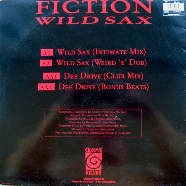 Fiction : Wild Sax (12")