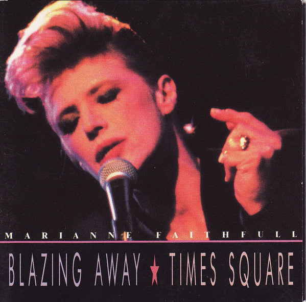 Marianne Faithfull : Blazing Away (CD, Mini, Single)