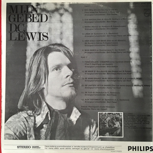 D.C. Lewis : Mijn Gebed (LP, Album)