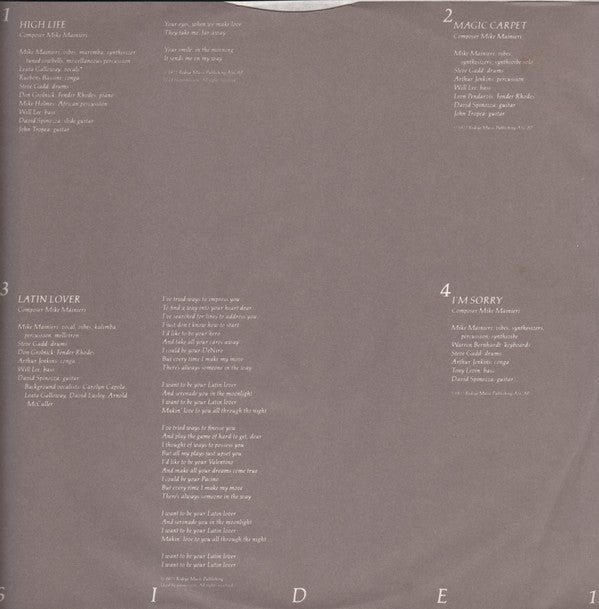 Mike Mainieri : Love Play (LP, Album)