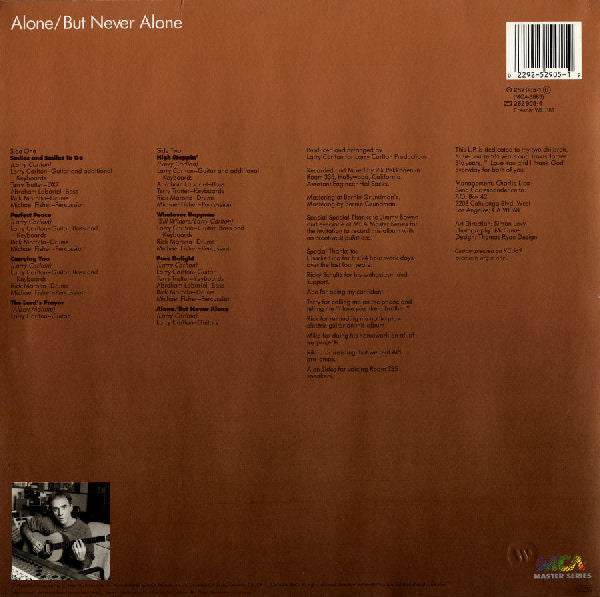 Larry Carlton : Alone/But Never Alone (LP, Album)