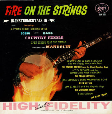 Various : Fire On The Strings (LP, Comp, Mono)