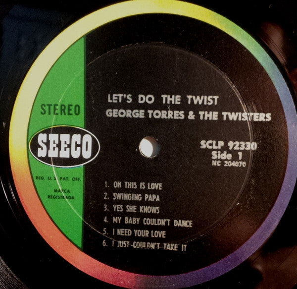 George Torres And The Twisters : Let's Do The Twist (LP)
