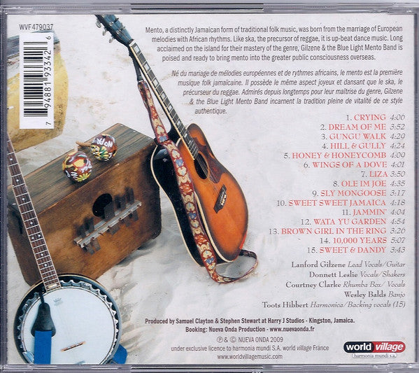Gilzene & The Blue Light Mento Band : Sweet Sweet Jamaica (CD)