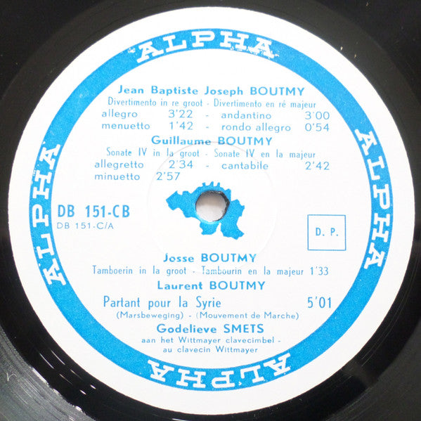 Jean Baptiste Joseph Boutmy, Guillaume Boutmy, Josse Boutmy, Laurent Boutmy, Godelieve Smets, Armand Van de Velde : La Dynastie Des Boutmy (LP, Album)
