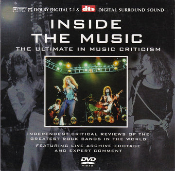 Various : Inside The Music (The Ultimate In Music Criticism) (DVD-V, Comp, Dol)