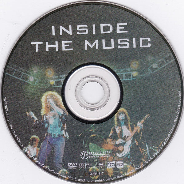 Various : Inside The Music (The Ultimate In Music Criticism) (DVD-V, Comp, Dol)