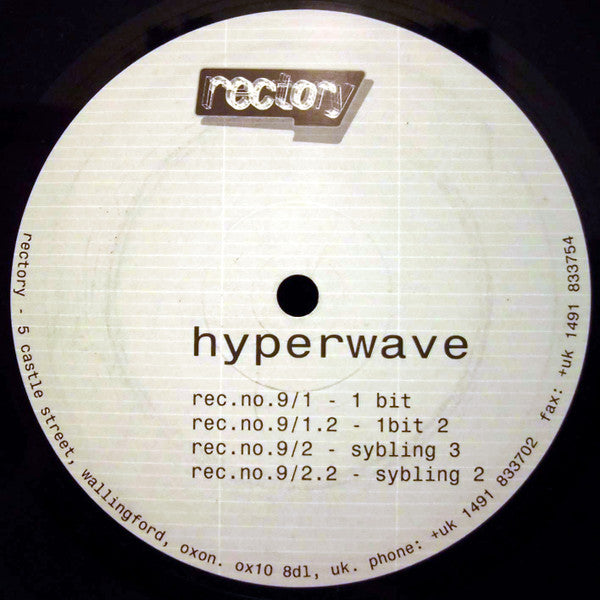 Hyperwave : 1 Bit & Sybling (12")