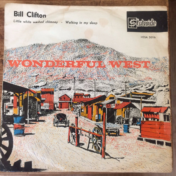 Bill Clifton : Wonderful West (7", Single)