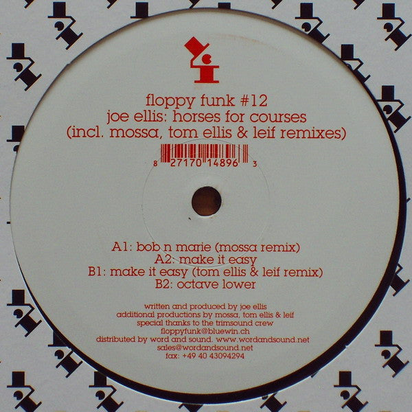 Joe Ellis (2) : Horses For Courses (12")
