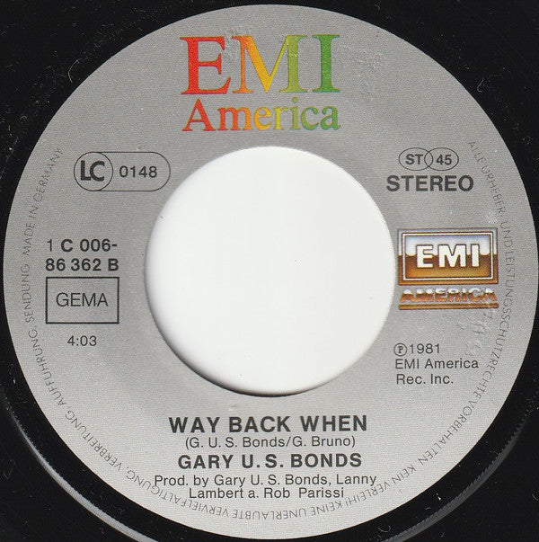 Gary U.S. Bonds : This Little Girl (7", Single)