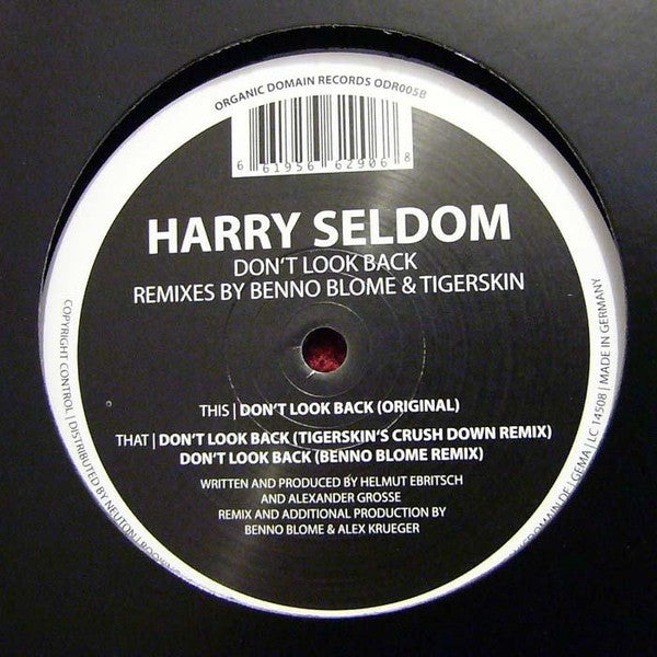 Harry Seldom : Don't Look Back (12")