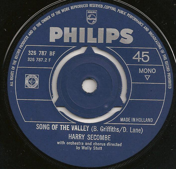 Harry Secombe : This Is My Song / Song Of The Valley (7", Mono)