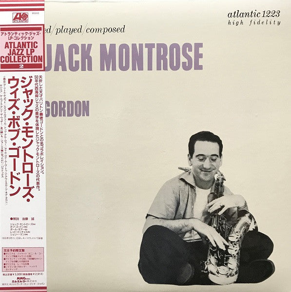 Jack Montrose With  Bob Gordon (2) : Arranged/Played/Composed  (LP, Album, Mono)