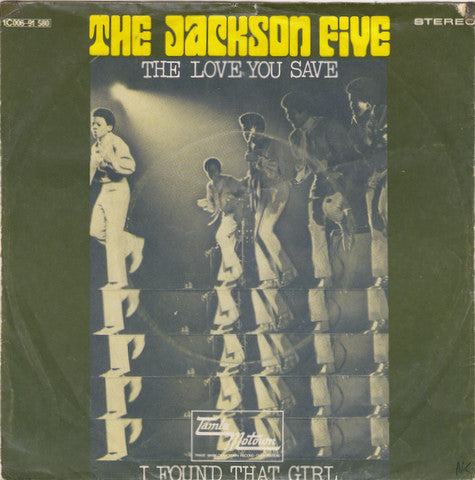 The Jackson 5 : The Love You Save (7", Single)