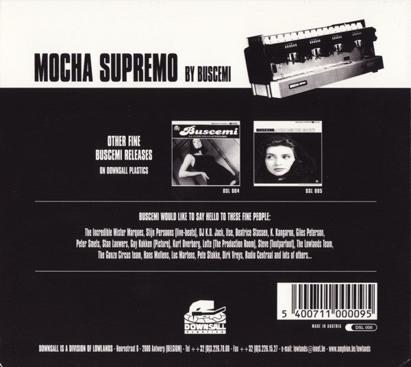 Buscemi : Mocha Supremo (CD, Album, Dig)