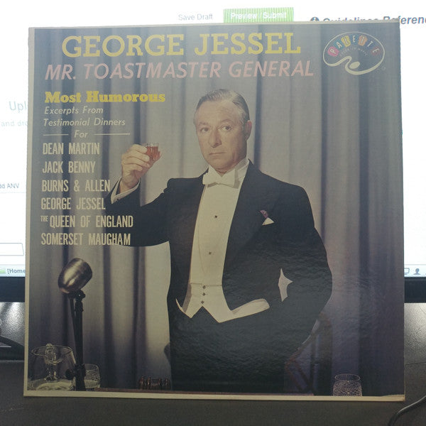 George Jessel : Mr. Toastmaster General (LP, Album)