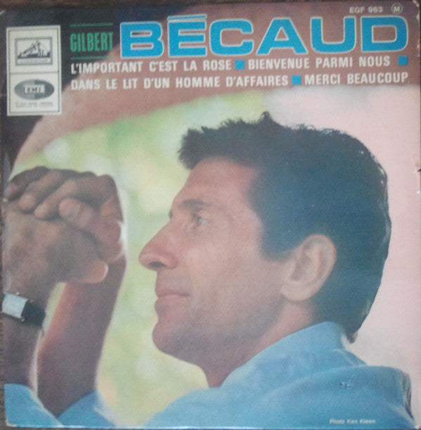 Gilbert Bécaud : L'important C'est La Rose (7", EP)