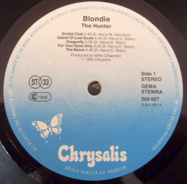 Blondie : The Hunter (LP, Album)