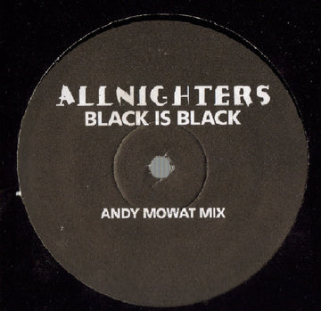 Allnighters : Black Is Black (12")