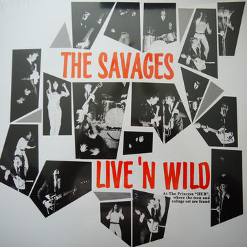 The Savages (2) : Live'n Wild (LP, Album, RE, Unofficial)